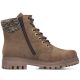 2. Bequeme braune Trapperstiefel für Damen von Rieker, Modell Y7621-25