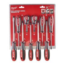 MILWAUKEE SCHRAUBENDREHER-SET 10-teilig (PH&PZ&SL)