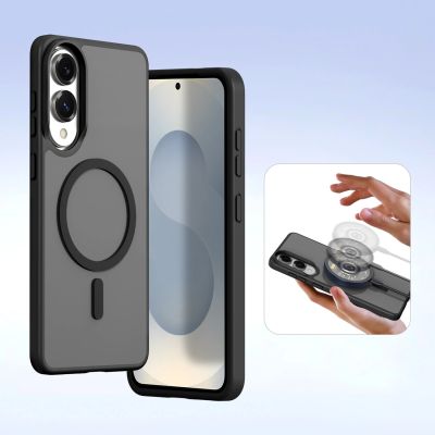 6. Dux Ducis Lava Case mit MagSafe für Samsung Galaxy S25 Edge - Schwarz