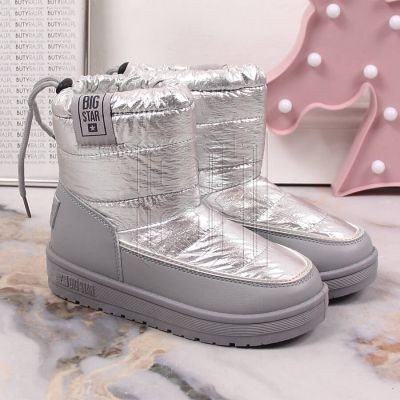 3. Big Star Jr KK374218 Metallic-Schneestiefel