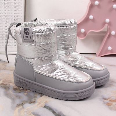 3. Big Star Jr KK374218 Metallic-Schneestiefel