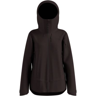 6. Damen-Regenjacke Odlo X-ALP 3L Jacket Hardshell, braun
