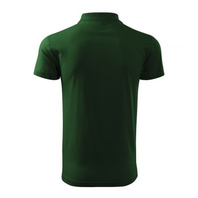 4. Malfini Single J. M MLI-20206 Flaschengrünes Poloshirt