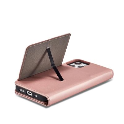 9. Magnetkartenhülle für iPhone 12 Pro Max Tasche Kartenetui Kartenhalter Pink