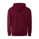 7. Lässiges Unisex-Sweatshirt (Granatrot)