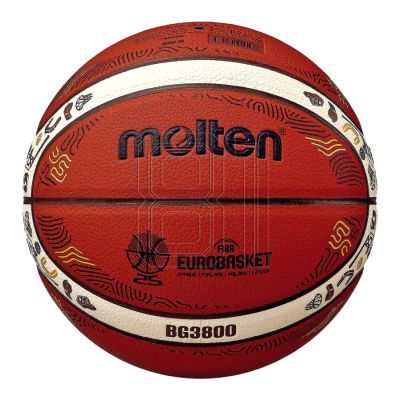 Molten Eurobaset 2025 Replika-Basketball B7G3800-E5Z