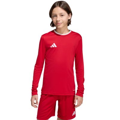 adidas Entrada 26 Long Sleeve Jersey Kindertrikot rot KF5878