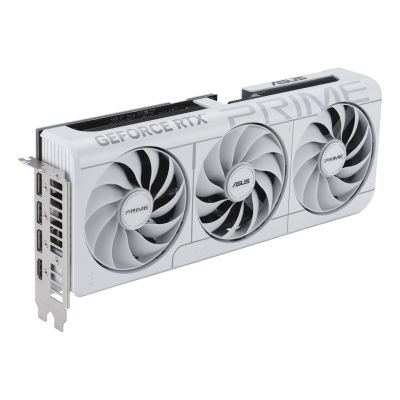 4. ASUS Prime RTX5070-O12G-WHITE Grafikkarte NVIDIA GeForce RTX 5070 12GB GDDR7 90YV0M19-M0NA00