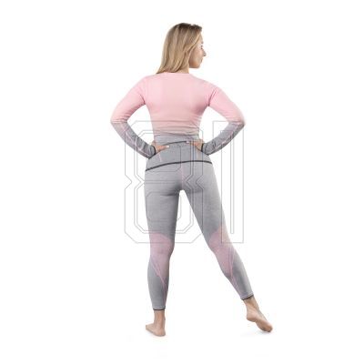 19. Spokey Flora Set Lady Termo SM VT W 6114300000 Thermounterwäsche grau-pink