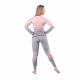 19. Spokey Flora Set Lady Termo SM VT W 6114300000 Thermounterwäsche grau-pink