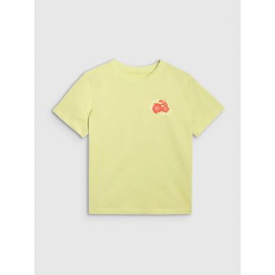 4. Oversize-T-Shirt für Damen mit Print, Größe 4F 4FRSS25TTSHF3160-73S