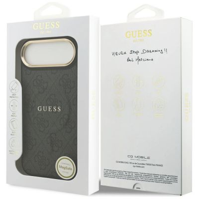 8. Guess 4G PU Classic Logo MagSafe Hülle für iPhone 17 Air - Schwarz