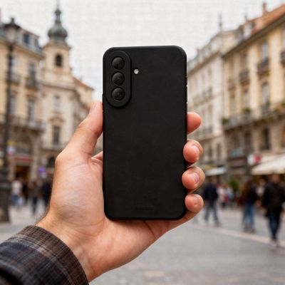 4. Tech-Protect Icon Hülle für Samsung Galaxy A57 5G – Schwarz