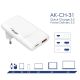 8. AKYGA Ladegerät USB-A + USB-C AK-CH-31