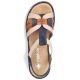 11. Bequeme Rieker W RKR662 mehrfarbige Sandalen