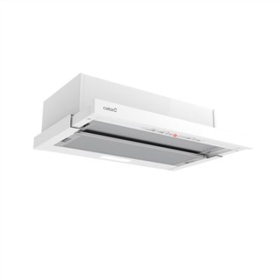 CATA TFK 6005 Teleskophaube, Klasse B, Breite 60 cm, 360 m³/h, mechanisch, CSLED-Sensor, weiß
