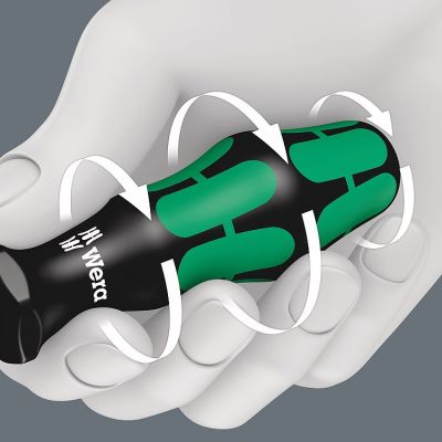 8. Kraftform Lasertip Schraubendreher-Set + Aufhänger, 6-teilig
