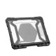 11. UAG Plasma HS Kickstand – Schutzhülle mit Apple Pencil-Halterung, Handauflage und Ständer für iPad 10,9" 10. Generation / 11" (A16) (Eis/Schwarz)