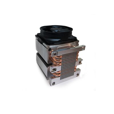 2. Dynatron B14 Computer-Kühlsystem Prozessor-Luftkühler 8 cm Aluminium, Schwarz 1 Stück.