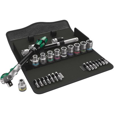 Zyklop Speed 1/2"-Ratschenschlüsselsatz, metrisch, 28-teilig