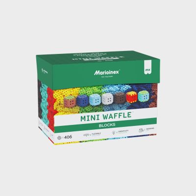11. Marioinex Mini-Waffel-Bausteine, 406 Teile