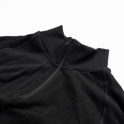 6. Fitanu Elder 1/2 Zip M 92800649201 Thermoaktive Bluse