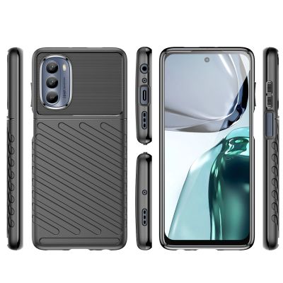 2. Thunder Case für Motorola Moto G62 5G Silikonschutzhülle schwarz