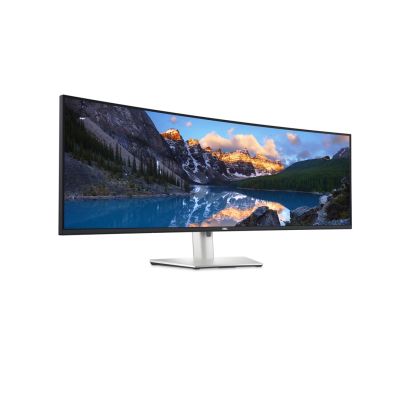 7. DELL UltraSharp U4924DW LED-Display, 124,5 cm (49 Zoll), 5120 x 1440 Pixel, 5K Ultra HD LCD, Schwarz, Silber