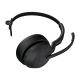 Jabra 25599-889-989 Kopfhörer/Headset, kabelgebunden & kabellos, mit Kopfbügel, Bluetooth-Ladestation für Büro/Callcenter, Schwarz
