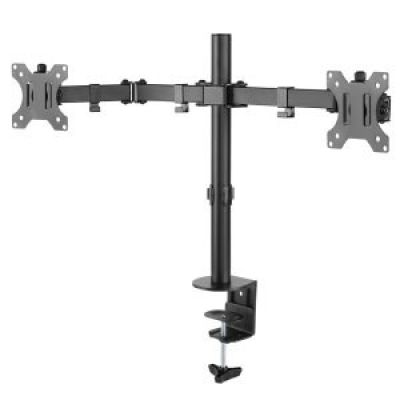 3. MACLEAN Tischhalterung für 2 LCD-Monitore MC-884