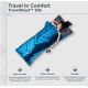 2. Cocoon TravelSheet Seidenschlafsack-Inlett, Rhino/Cornflower