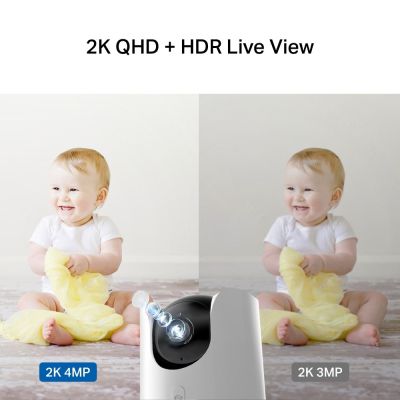 TP-Link Tapo C225 IP-Sicherheitskamera für den Innenbereich, 2560 x 1440 px, Desktop-Auflösung