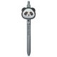 3. Nimmy Big Eyed Pet 2.0 Panda 2-in-1 Notizbuch + Stift-Set, Schwarz
