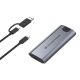 Conceptronic DANTE05G Festplattengehäuse SSD-Gehäuse Grau M.2