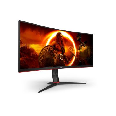 4. AOC Monitor 34"/ CU34G2XP BK 2xHDMI 2xDP 5xUSB
