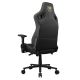 10. COUGAR CGR-DFL-GLB Gaming-Stuhl, gepolsterter Sitz, Schwarz, Gold