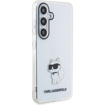 4. Karl Lagerfeld IML Choupette Hülle für Samsung Galaxy S24 – transparent