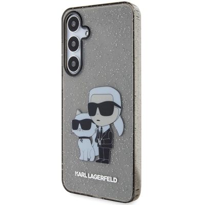 2. Karl Lagerfeld KLHCS24MHNKCTGK S24+ S926 schwarz/schwarzes Hardcase Glitzer Karl&Choupette