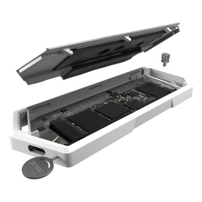 31. ASUS ROG STRIX ARION Weißes Festplattengehäuse
