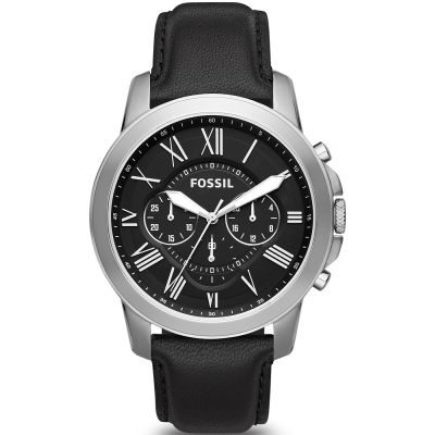 FOSSIL Grant Herrenuhr aus Leder FS4812 + Box