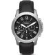 FOSSIL Grant Herrenuhr aus Leder FS4812 + Box