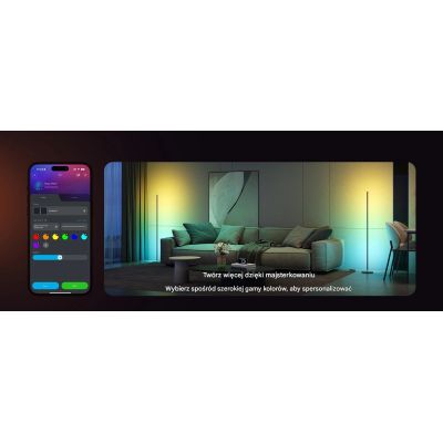 15. RGBICW Govee H8076 Stehleuchte Lite, 1000 lm, 2,4 GHz WLAN + Bluetooth