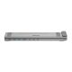 26. UNITEK Verstellbarer Laptopständer + Hub mit USB-C/A, HDMI 2.0, PD 100W
