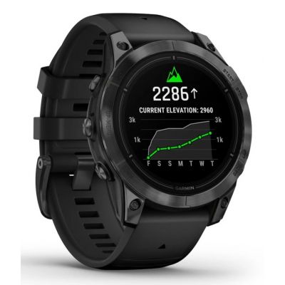 3. Garmin EPIX PRO g2 47 mm Schiefergrau Schwarz / Schwarzes Band Sportuhr
