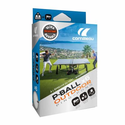 2. Cornilleau Outdoor-Bälle 6 Stück 350800