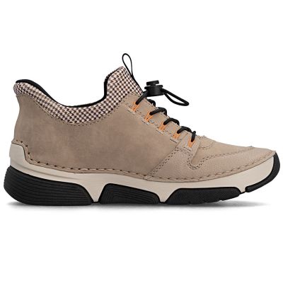 2. Rieker 45963-20 bequeme beige Damenschuhe