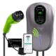 8. Qoltec EV-Ladestation 2in1 Typ 2 22kW Wi-Fi LCD RFID 3-Phasen-Wanddose 5m