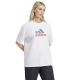 5. adidas Flower Pack Badge of Sport Damen T-Shirt Weiß IT1421