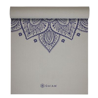 5. Gaiam Sustained Sundial Flower Yogamatte 5 mm 65732