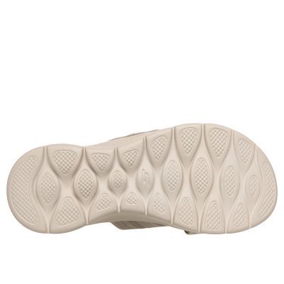 5. Skechers Damen-Flip-Flops GO WALK FLEX SANDAL IMPRESSED 141420 DKTP